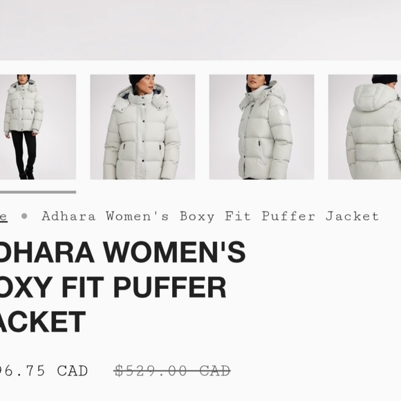 Pajar Women's Cream Puffer Jacket - Picture 2 of 12